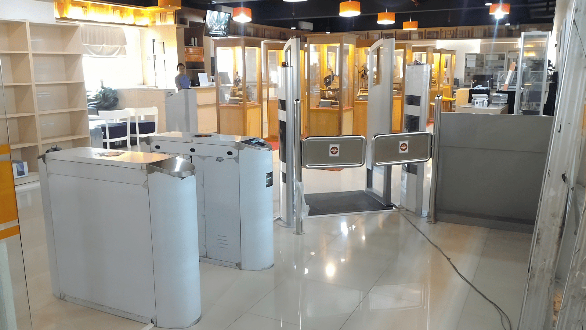 Sistem Perpustakaan 4 + Barrier Gate